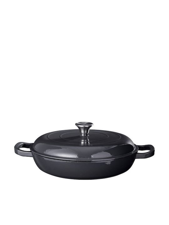 Siaki Collection Ρηχή Κατσαρόλα από Μαντέμι 2.6lt / 30cm