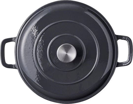 Siaki Collection Shallow Cast Iron Pot 5.1lt / 28cm