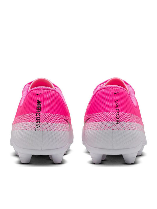 Nike Mercurial MG Ποδοσφαιρικά Παπούτσια με Τάπες Ροζ