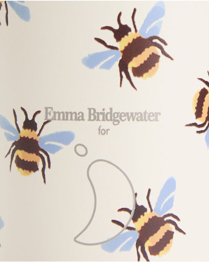 Chilly's Ποτήρι Θερμός Ανοξείδωτο BPA Free 340ml E.b. Bumblebee Blue Wing