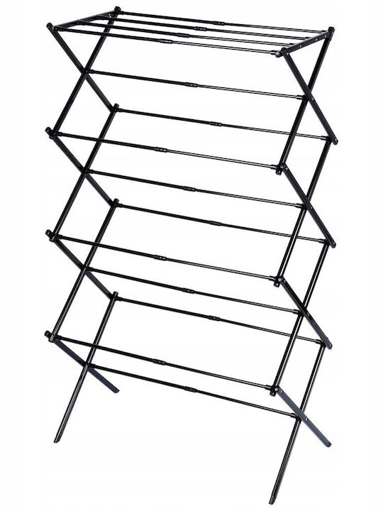 Vilde Folding Hanging Clothes Drying Rack Made of Metal with Hanging Length 10m