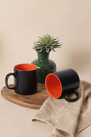 SteweHome Keramiktasse Mehrfarbig 345ml 2 Stück