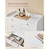 Vasagle Bathroom Cabinet Laundry 178.8x40x80cm White