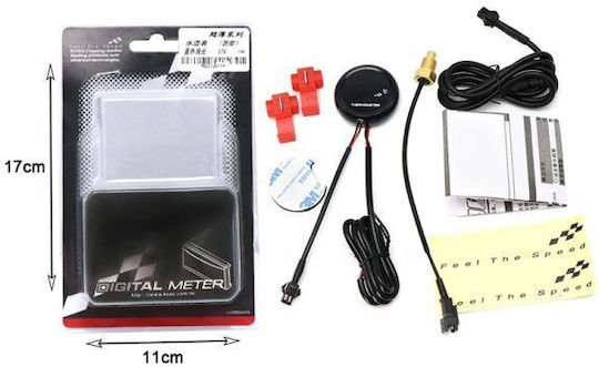 Koso Θερμόμετρο Αυτοκινήτου 12v 25g – Digital Meter Thermometer 081193