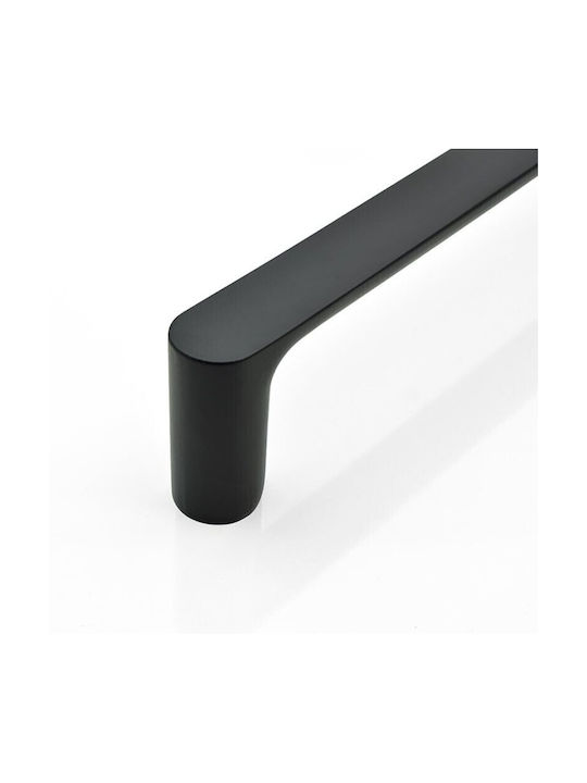 Convex Front Door Handle 1905 Pair 272mm Matte Black