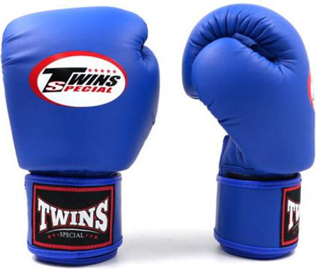 Twins Special Γάντια Πυγμαχίας από Συνθετικό Δέρμα για Αγώνα Μπλε