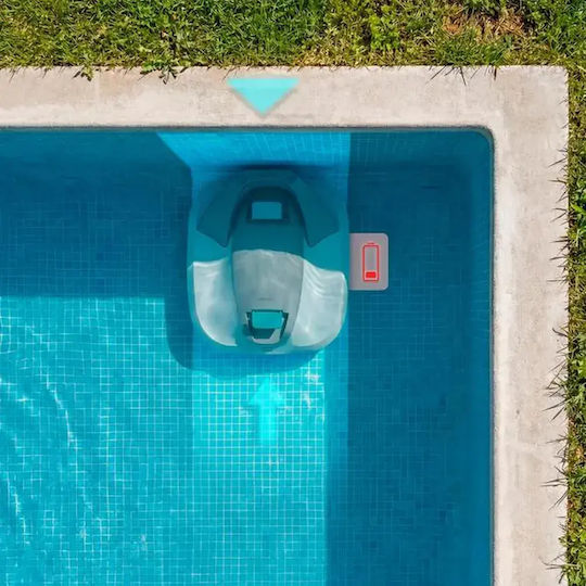 Cecotec Pooldroid 3000 Aspirator Robot Fără Fir 150W Pentru Fundul Piscinelor 60m² cu Filtru 2.5lt