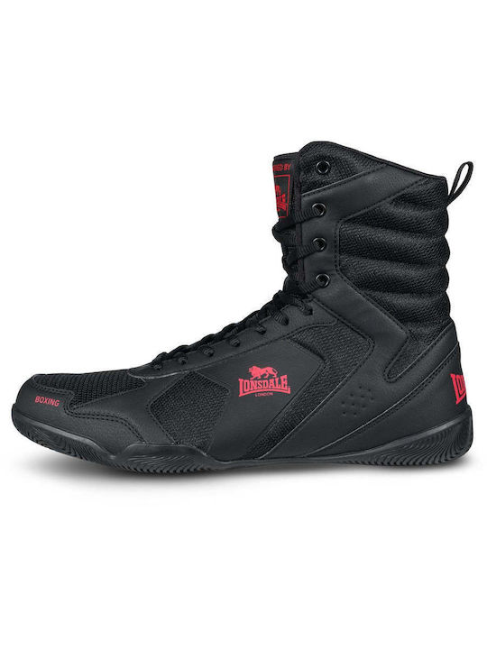Lonsdale Heskin Боксови обувки Червени
