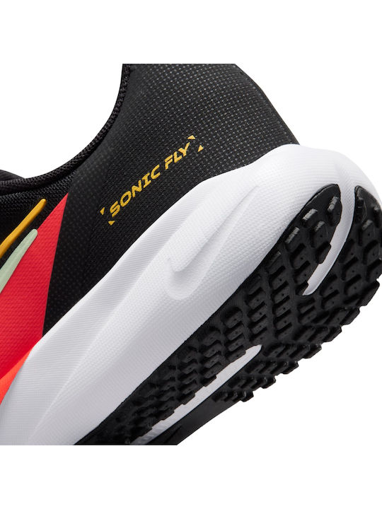 Sonic Fly Παιδικά Sneakers Μαύρα