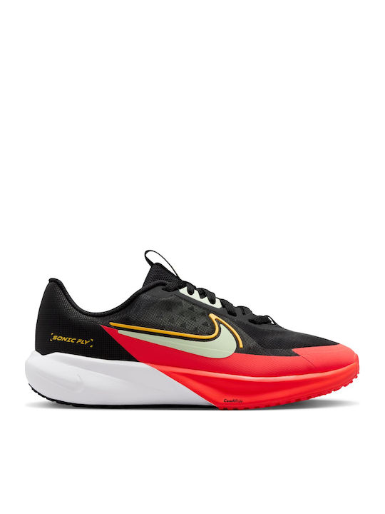 Sonic Fly Παιδικά Sneakers Μαύρα