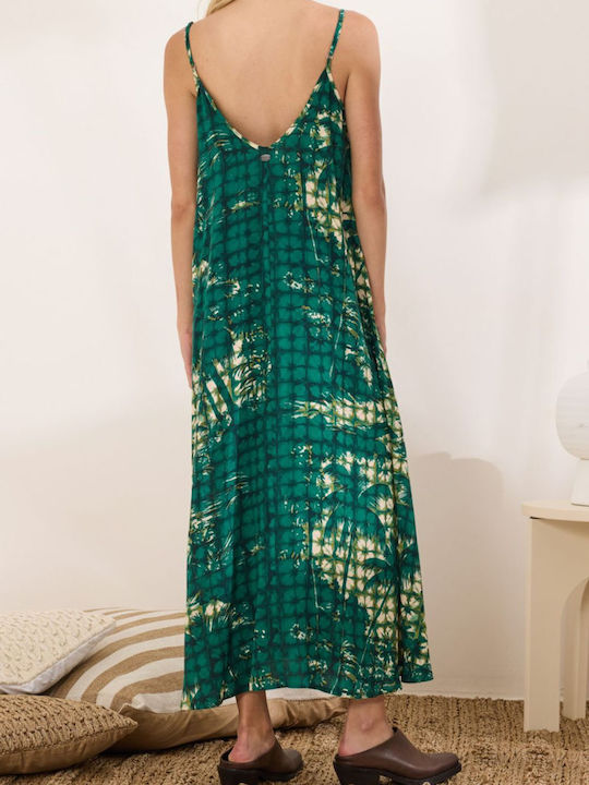 Summer Midi Dress Green