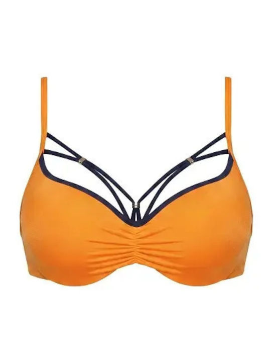 Bikinioberteile mit Polsterung Orange