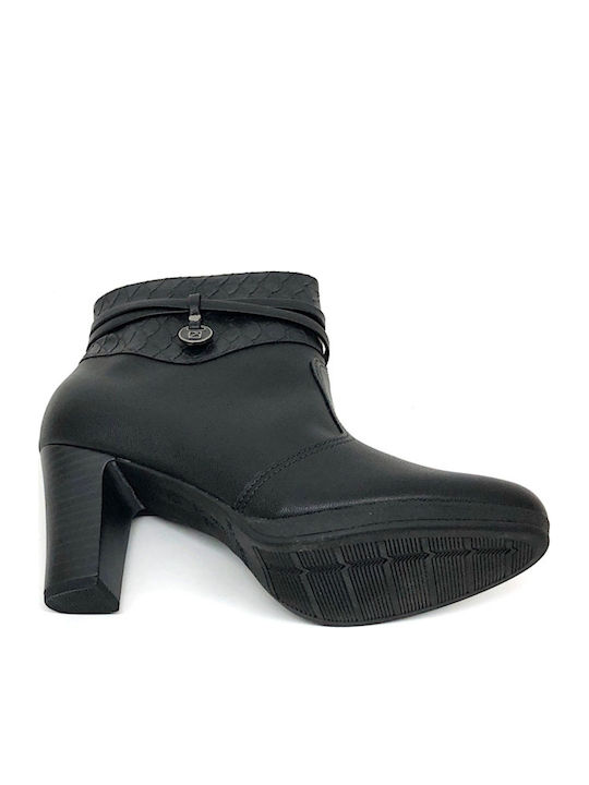 Ghete Dama Ankle Boots Negre