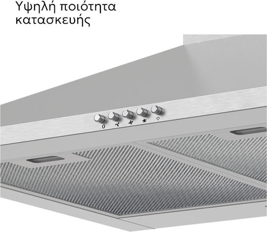 Telemax Chimney Vent Hood 60cm Inox TD0660