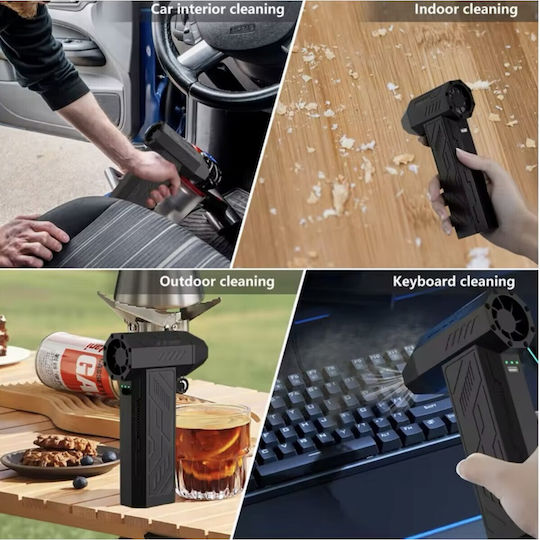 Rechargeable Handheld Blower 110000 RPM with 4000mAh Battery