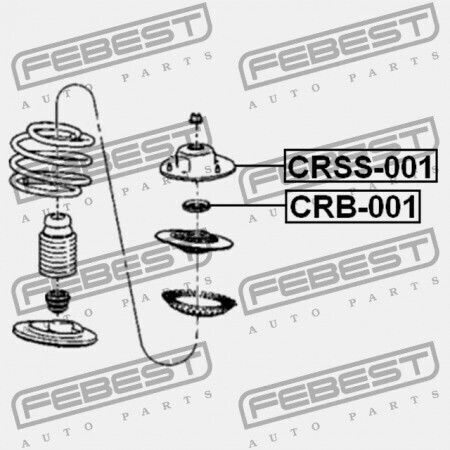 Suport Amortizor De Șocuri Față Chrysler Călător Iv 2001-2007 04766116ab