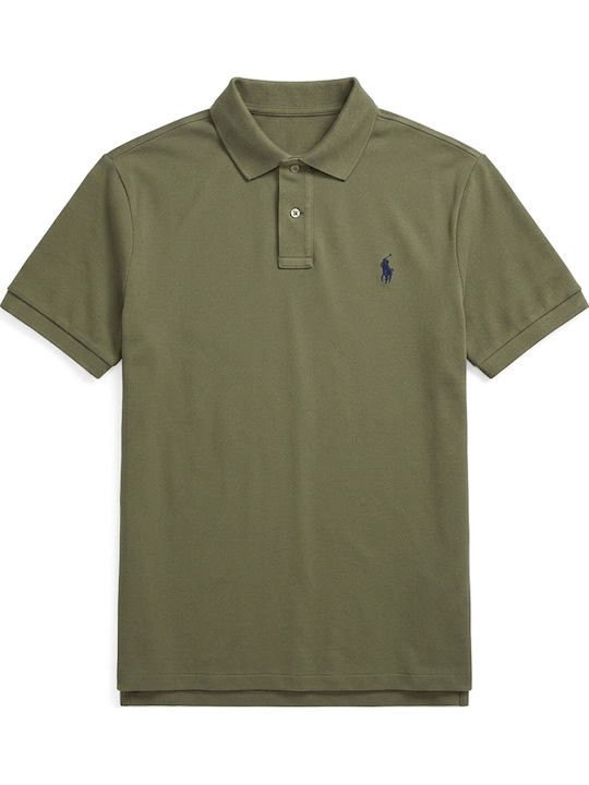 King Polo Short Sleeve Blouse Khaki