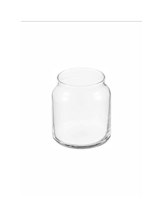 SteweHome Set of 3 General Use Glass Purple Vases 1400ml