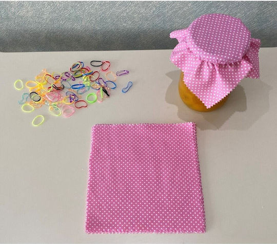 SteweHome Fabric Pink Placemats 25 Pieces
