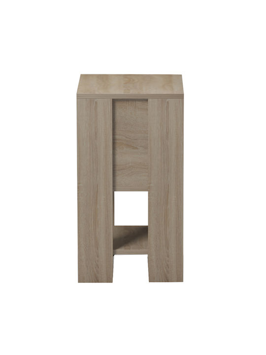 Nachttisch Argus Holz Beiges 30x30x55cm