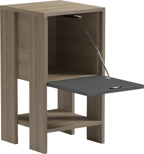 Nachttisch Argus Holz Beiges 30x30x55cm