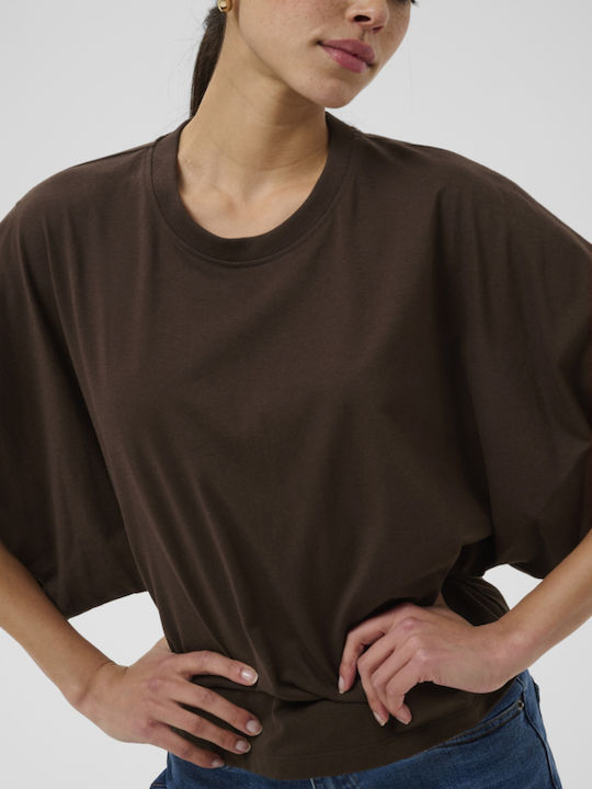 Γυναικείο T-shirt Καφέ