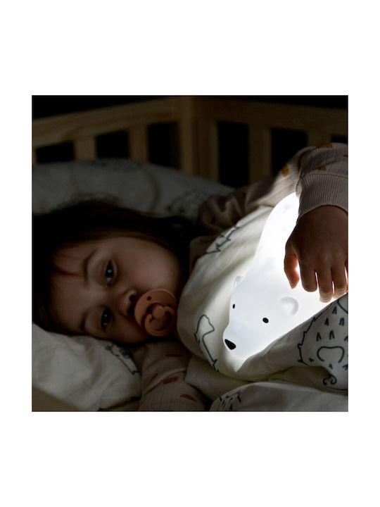 Flow Led Kids Lamp Projector Bjorn with Star Projection White