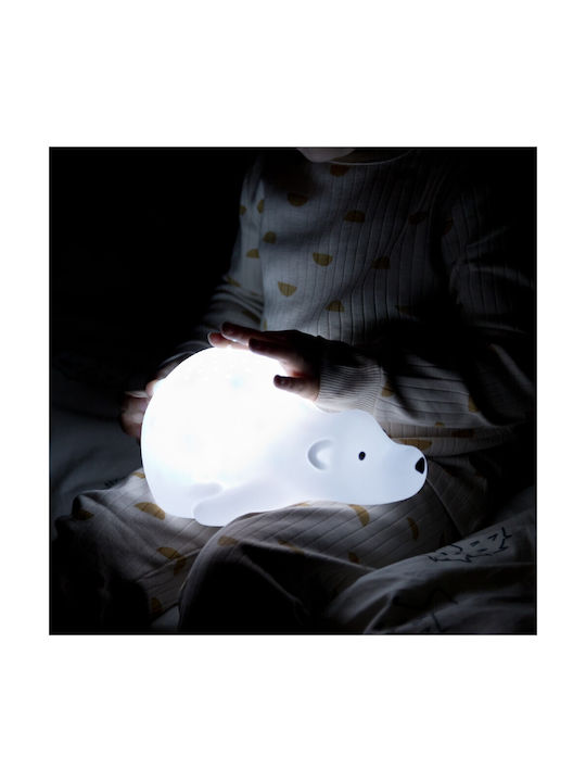 Flow Led Kids Lamp Projector Bjorn with Star Projection White