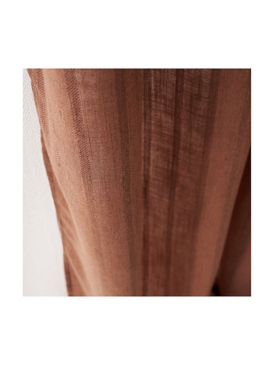Gofis Home Vorhang mit Bleistiftfalten Rust Rust 705x295cm