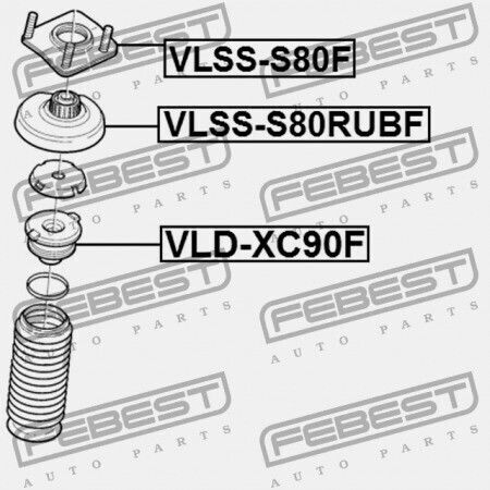 Μπροστινό Αμορτισέρ Volvo Xc90 2003 30714968