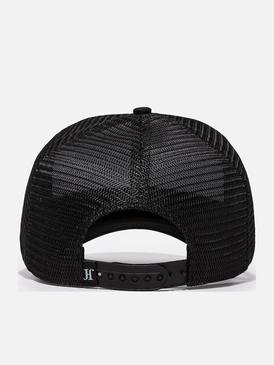 Awesome Dad Черно-бяло Капеlo Rubber Patch John Hatter & Co