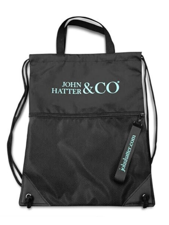Now Never Μαύρο Jockey Καπέλο Μεταλλικό Patch John Hatter & Co