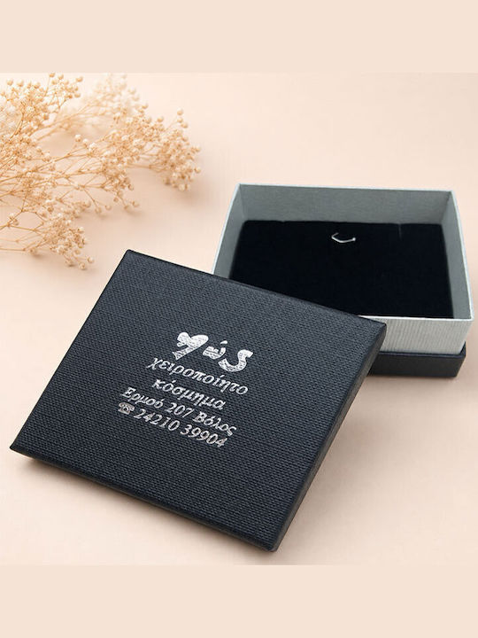 Ios Tree Necklace Made of Silver with Zircon