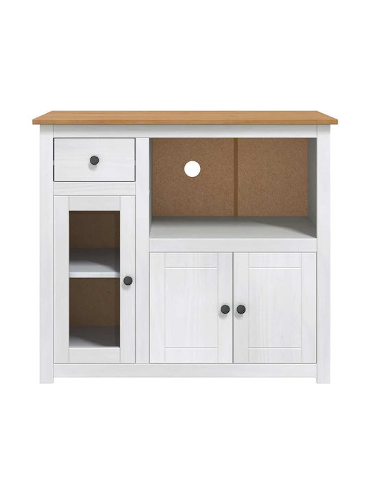Boden Küchenschrank Weiß 99.5x44x86.5cm