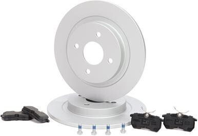 Комплект задни спирачни дискове и накладки Ford Focus 4324591