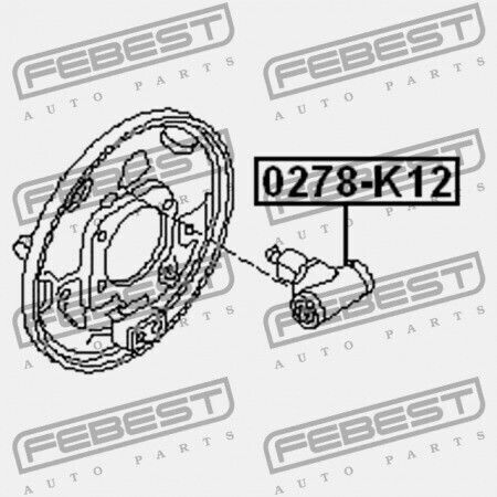 Rear Brake Cylinder Nissan Note UK Brand E11e 2006.01-2013.08 El 44100-ax600