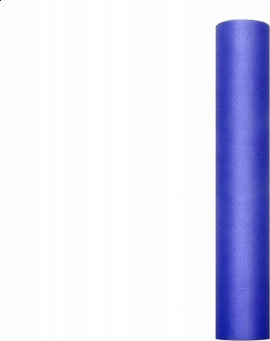 Smooth Navy Tulle 30cm X 9m 1pc