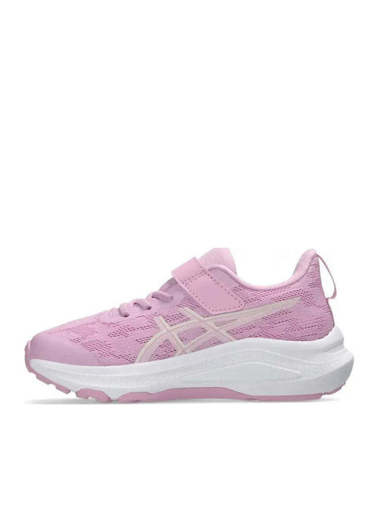 Gt-1000 Kids Sports Shoes Running with Hook & Loop Closure Pink