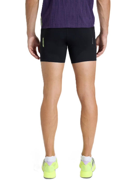 adidas Adizero Ανδρικό Αθλητικό Κολάν Κοντό Μαύρο