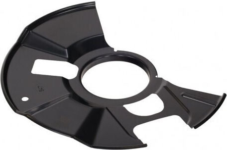 Mazda 2 III 07 Vorderseite Linke Bremsscheibe Schutzschild