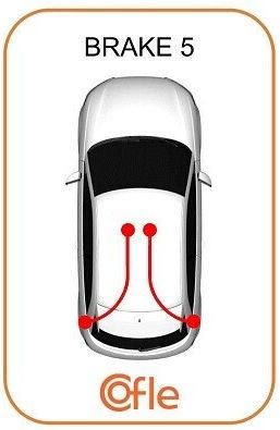 Cablu Frână de Mână Renault Kangoo II 08 Stânga Dreapta 8200935172