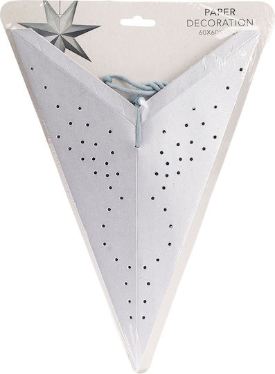 Lacy Christmas Decorative Pendant Illuminated Paper Star