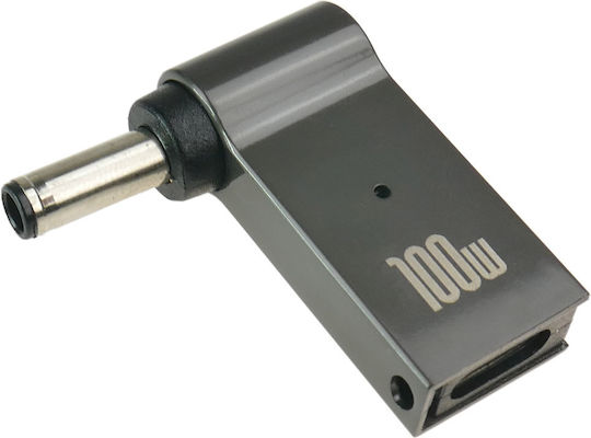 Adaptor USB-C pentru laptop priză 4.5x3.0mm cu pin