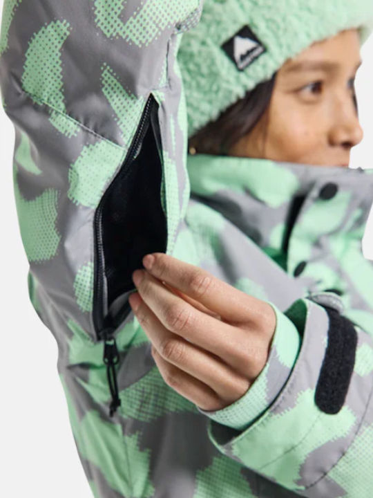 Burton Jet 10081109652 Women's Ski & Snowboard Jacket Green