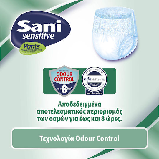 Sani Sensitive Incontinence Underwear Small 14pcs