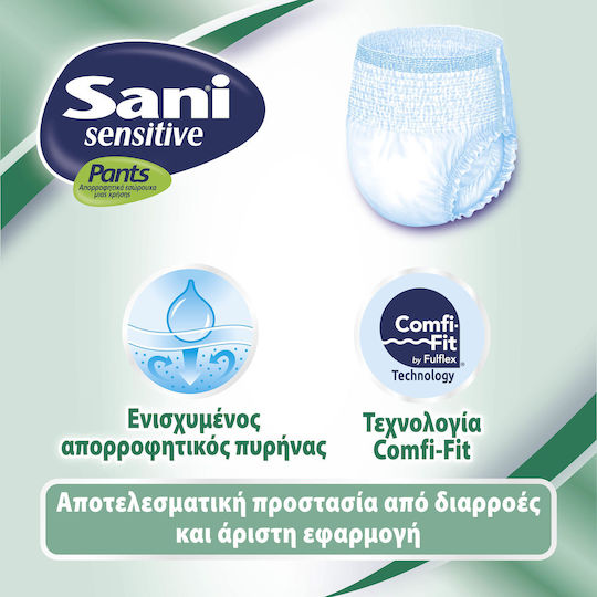 Sani Sensitive Incontinence Underwear Medium 14pcs