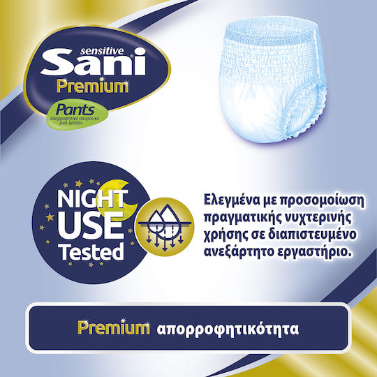 Sani Sensitive Premium Mittel in Weiß Farbe 12Stück