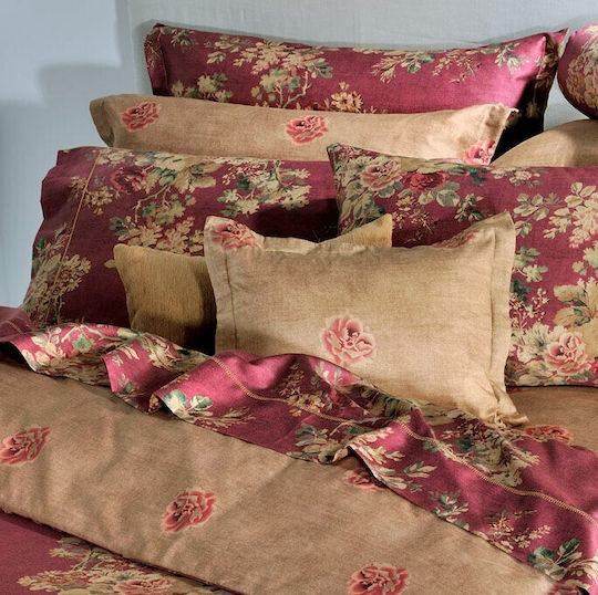Down Town Home Set for Single Bed 3 Pieces 175x255cm Red Down Town Home Set for Single Bed 3 Pieces 175x255cm Red