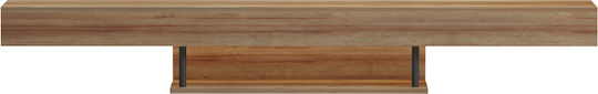 Έπιπλο Τηλεόρασης Savor με Φωτισμό LED Oak Μ150xΠ29xΥ22cm