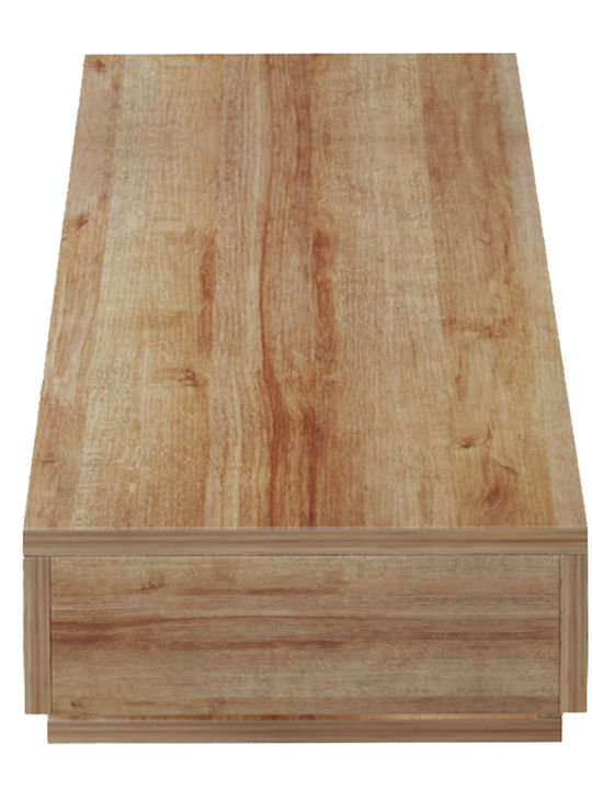 TV Stand Savor with LED Lighting Oak L150xW29xH22cm